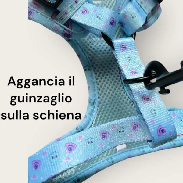 Pettorina ad H Morbida Galactic Monster L Pettorina ad H Morbida Galactic Monster L