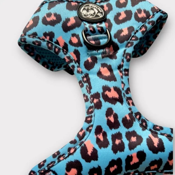 Set Pettorina ad H Regolabile, Guinzaglio e Porta Sacchetti Jungle Leopard Set Pettorina ad H Regolabile, Guinzaglio e Porta Sacchetti Jungle Leopard