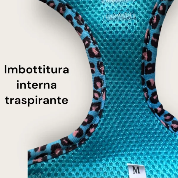 Pettorina ad H Morbida Jungle Leopard L Pettorina ad H Morbida Jungle Leopard L