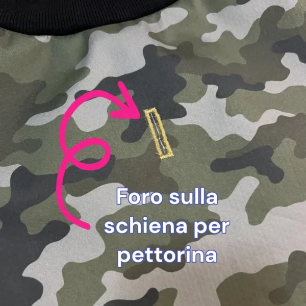 Cappottino Invernale Impermeabile Camo BS BM