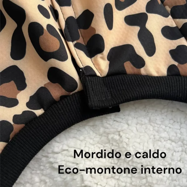 Cappottino Invernale Impermeabile Leopard BS