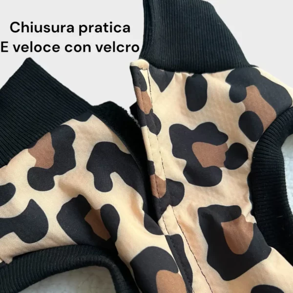 Cappottino Invernale Impermeabile Leopard BS