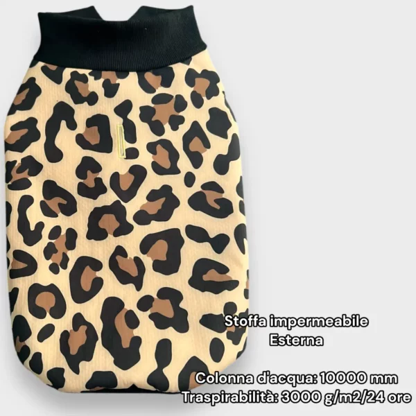 Cappottino Invernale Impermeabile Leopard BS