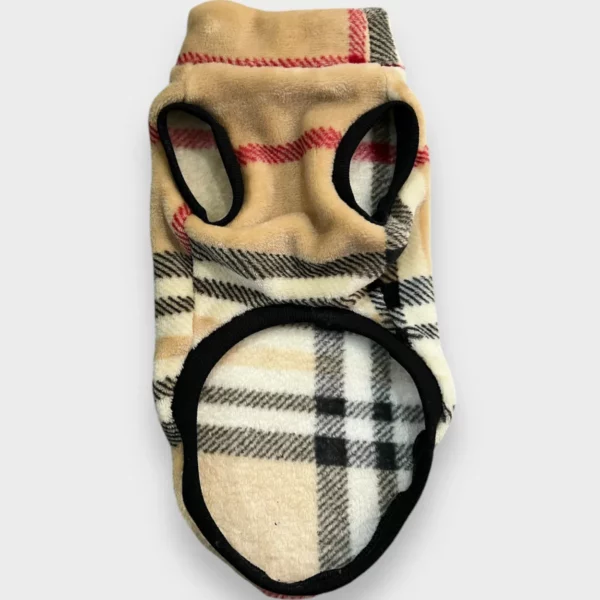 Pile Pelliccia Tartan Beige Pile Pelliccia Tartan Beige