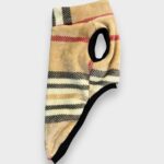 Pile Pelliccia Tartan Beige