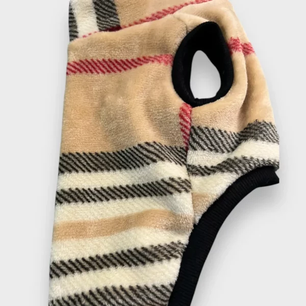 Pile Pelliccia Tartan Beige Pile Pelliccia Tartan Beige