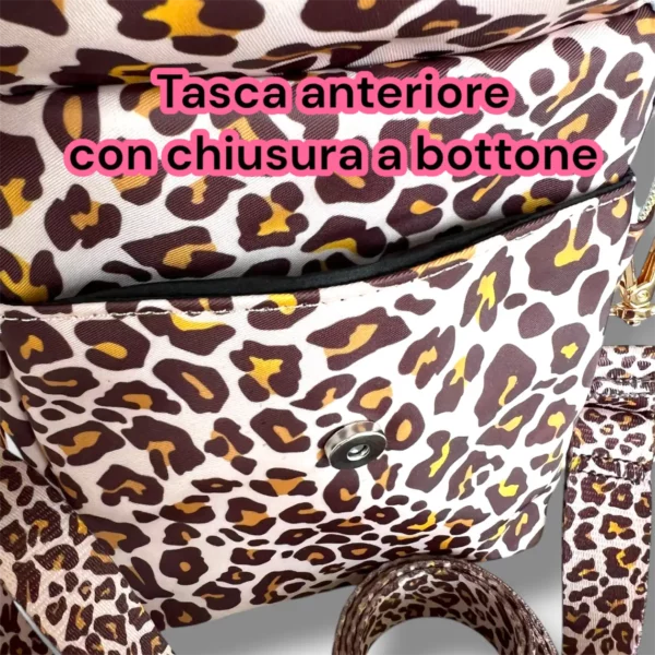 Borsa da Passeggio Golden Leopard