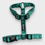 Pettorina ad H Morbida Emerald Monogram