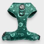Pettorina ad H Regolabile Emerald Monogram