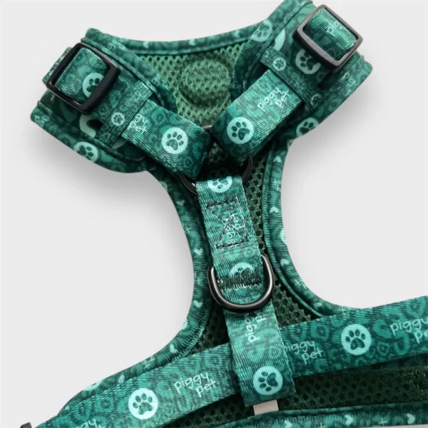 Pettorina ad H Morbida Emerald Monogram Pettorina ad H Morbida Emerald Monogram