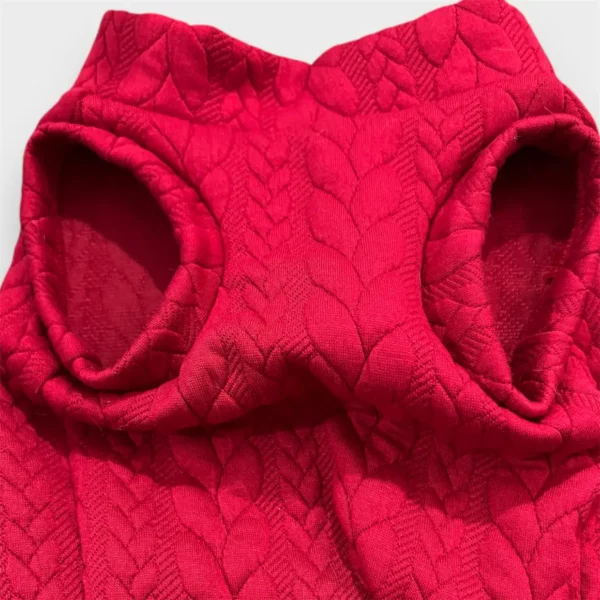 maglione a coste Rosso (2)