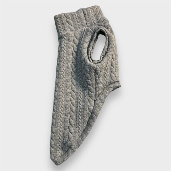 Maglione a Coste Grigio