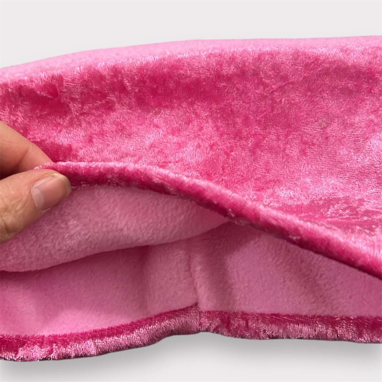 Scaldacollo Pile Ciniglia Rosa
