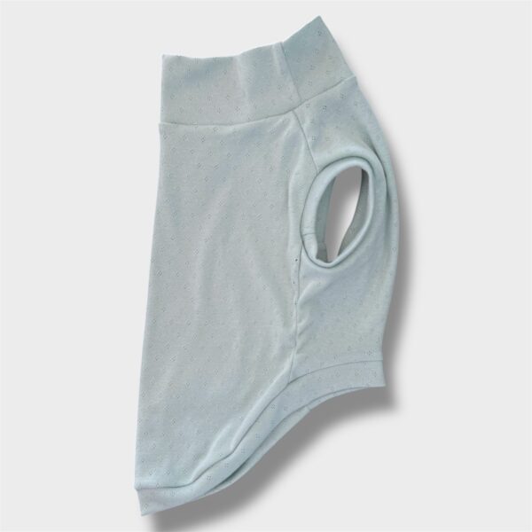 Maglia Cotone Traforata Menta