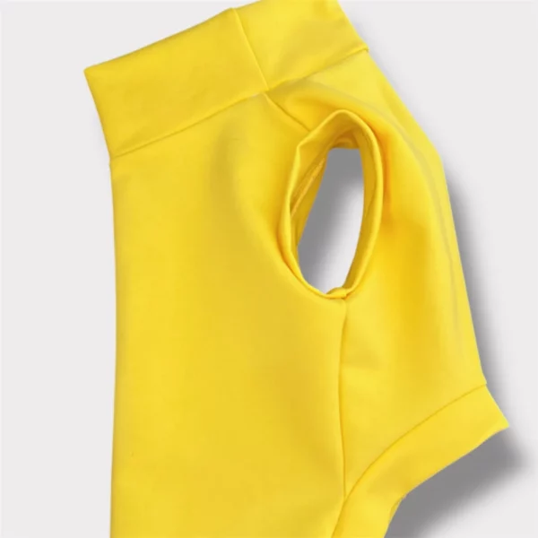 Felpa Cotone Primavera Gialla