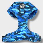 Pettorina ad H Regolabile Blue Camo