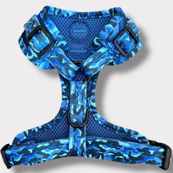 Pettorina ad H Morbida Blue Camo Pettorina ad H Morbida Blue Camo