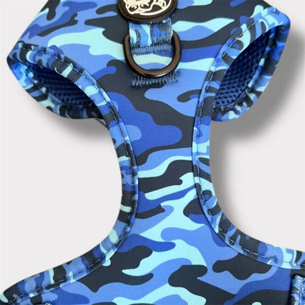 Pettorina ad H Morbida Blue Camo Pettorina ad H Morbida Blue Camo