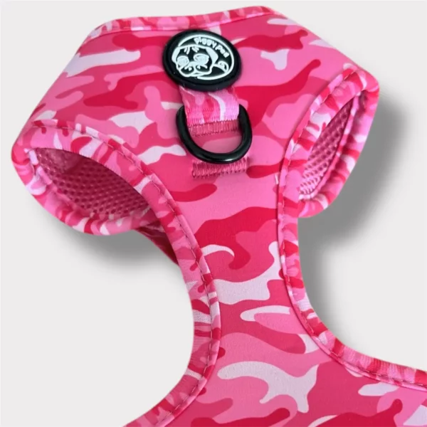 Pettorina ad H Morbida Pink Camo