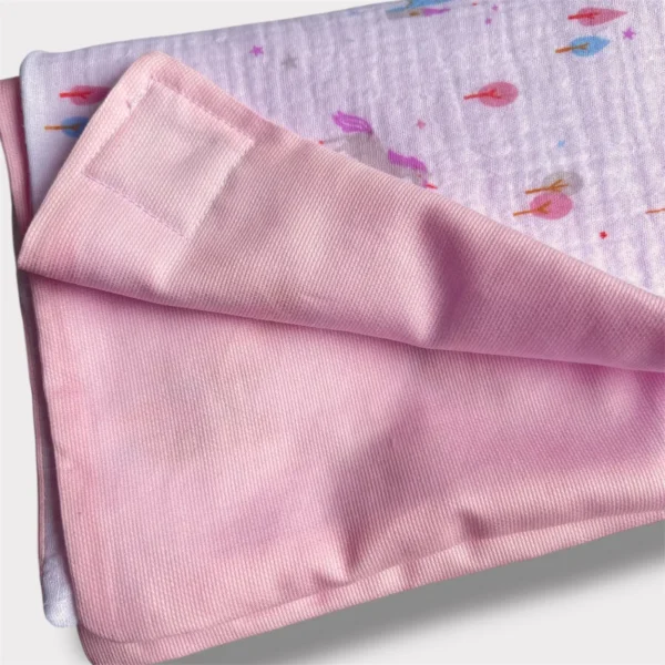 Copertina Cotone Unicorni e Castelli