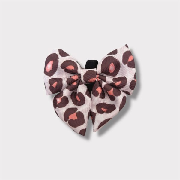 Sailor Bow Creamy Leopard