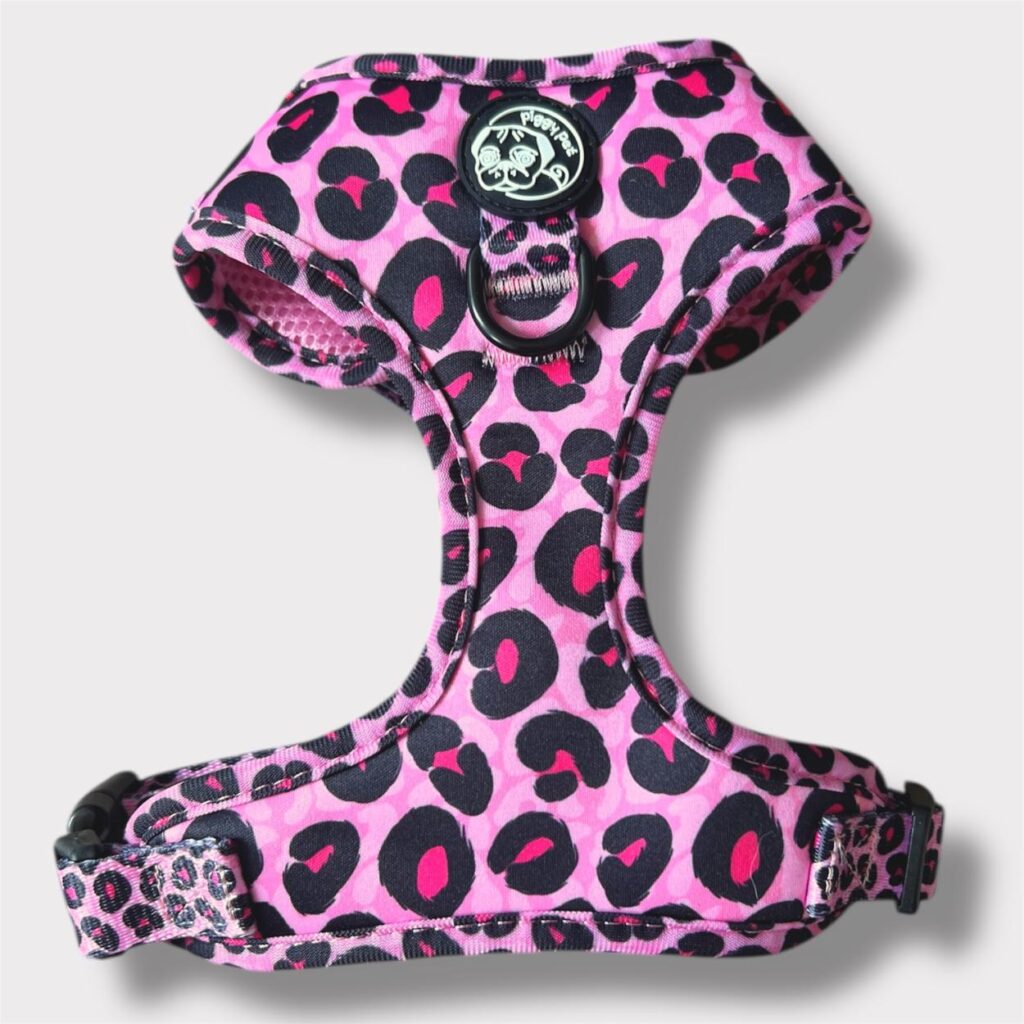 Pettorina ad H Regolabile Blush Leopard