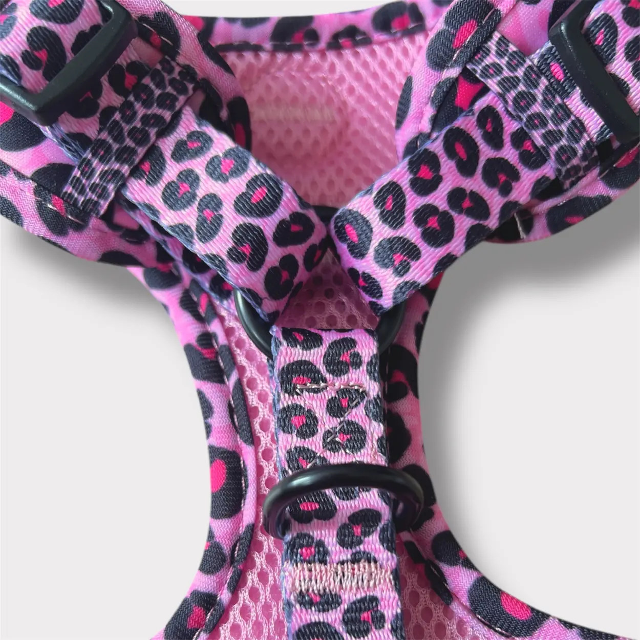 Pettorina ad H Regolabile Blush Leopard