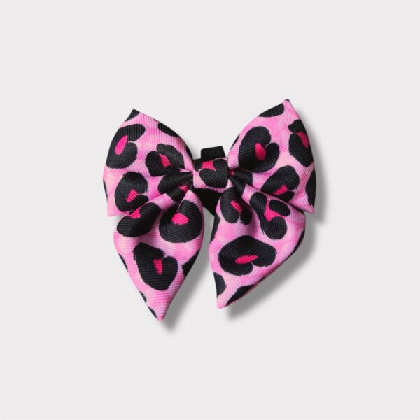 Sailor Bow Blush Leopard