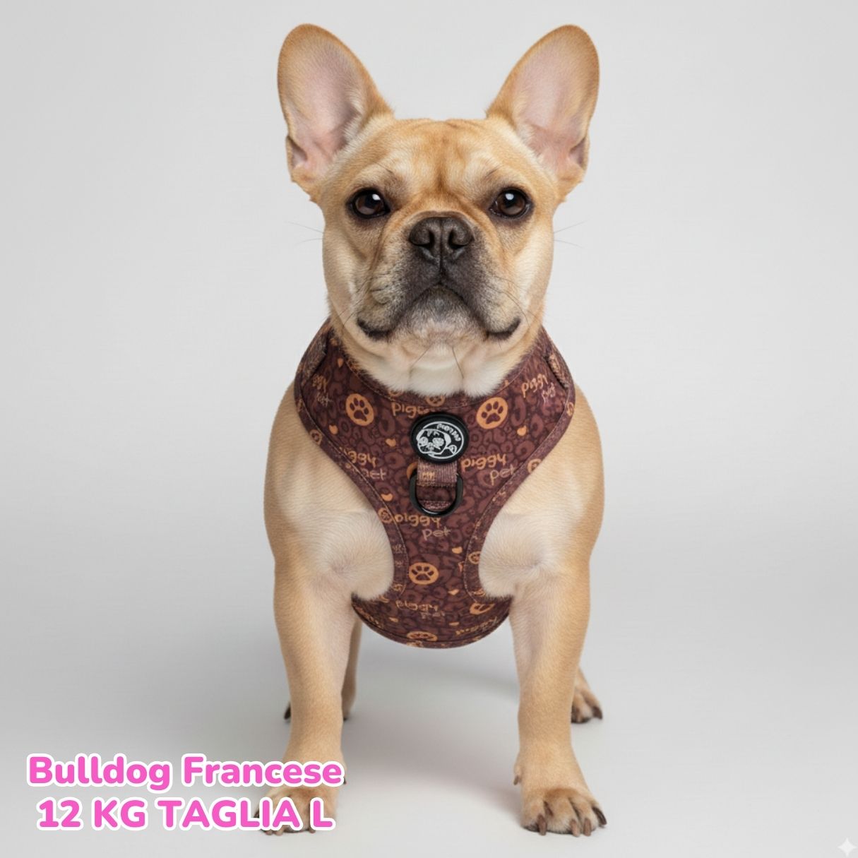 Pettorina ad H Morbida Piggy Elegance Monogram