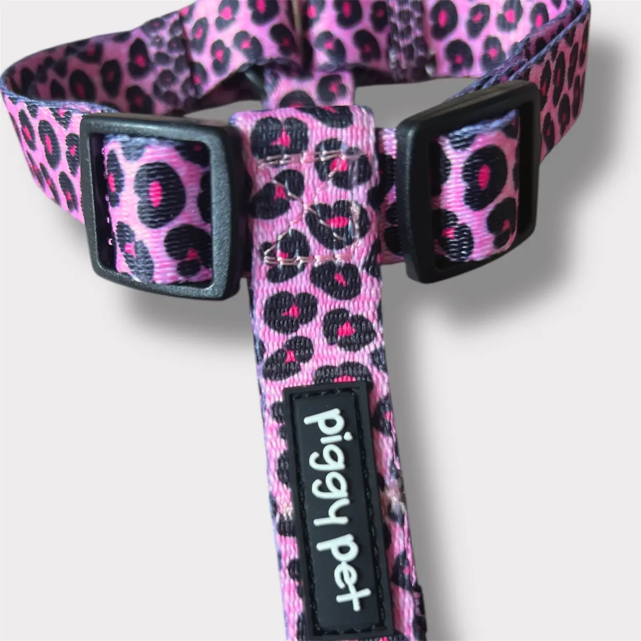 Pettorina ad H Blush Leopard