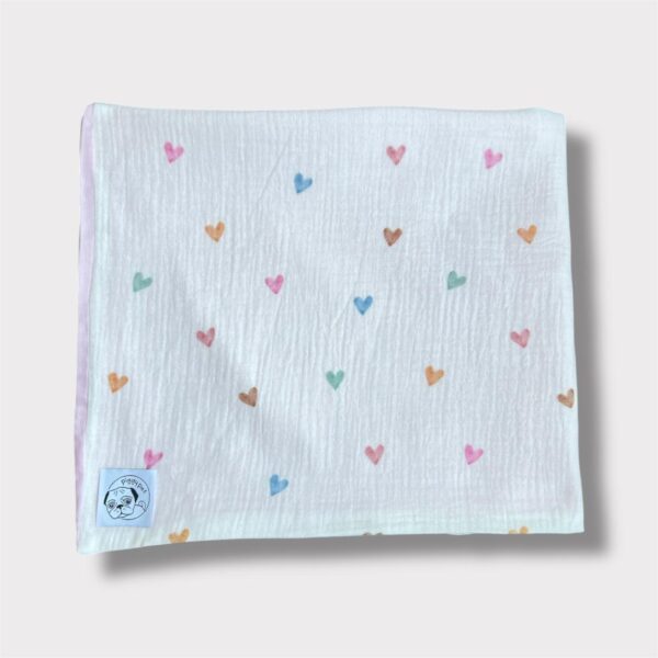 Copertina Cotone Cuoricini