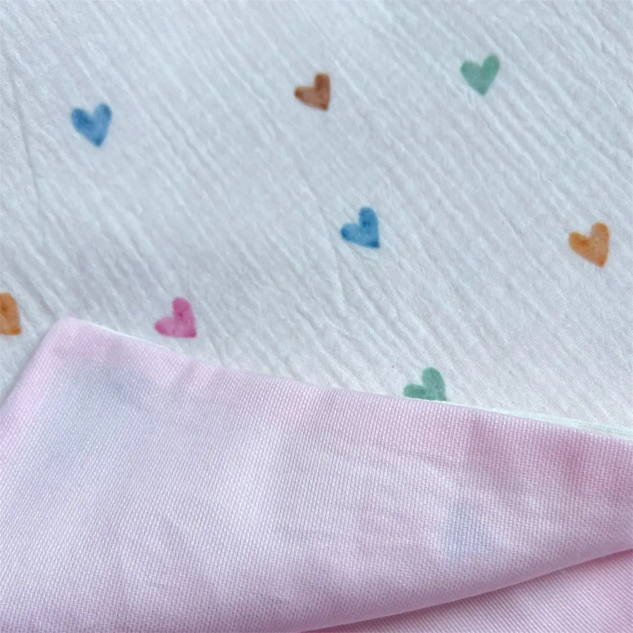 Copertina Cotone Cuoricini