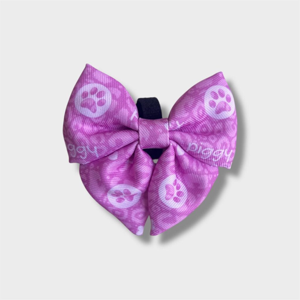 Sailor Bow Lilac Monogram