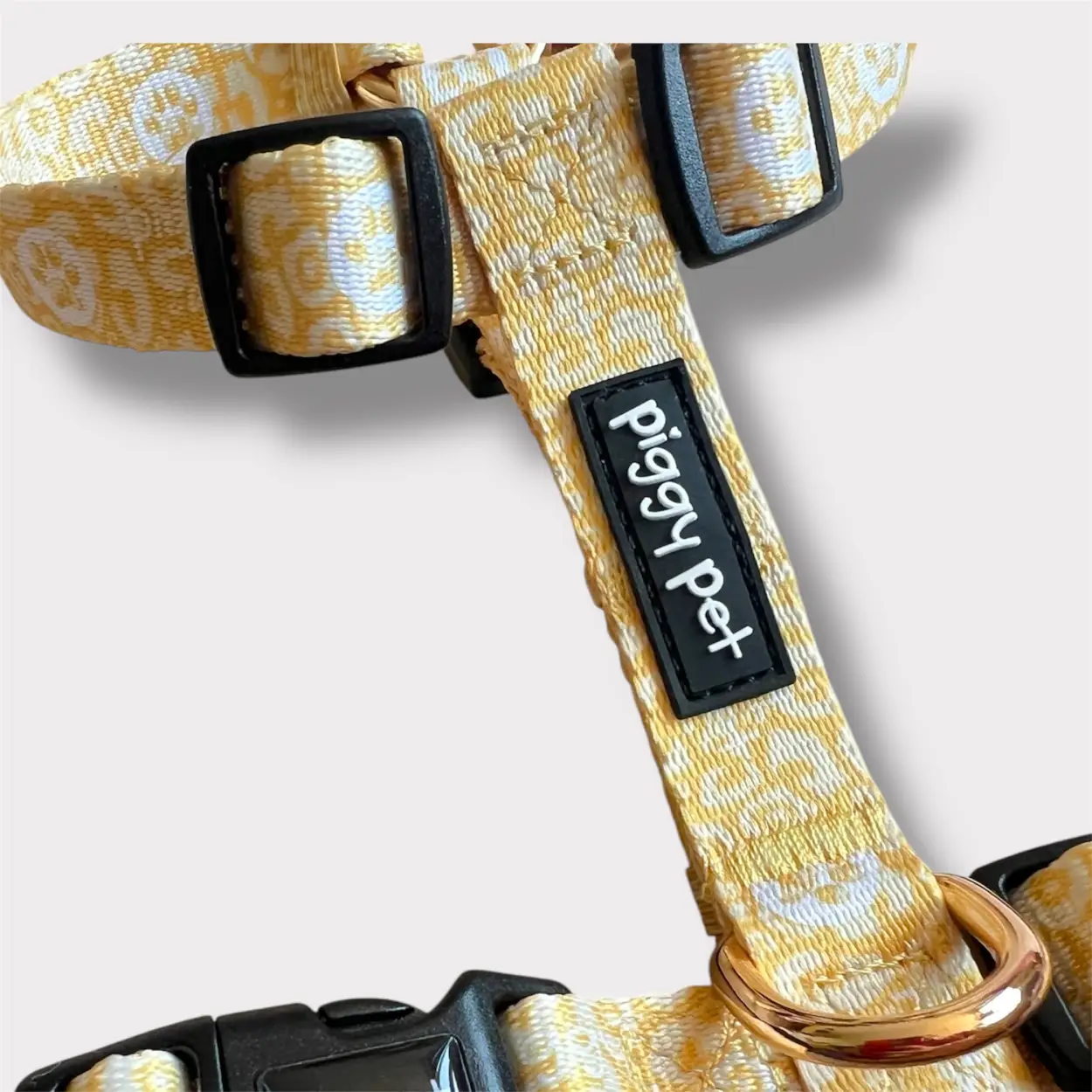 Pettorina ad H Gold Monogram
