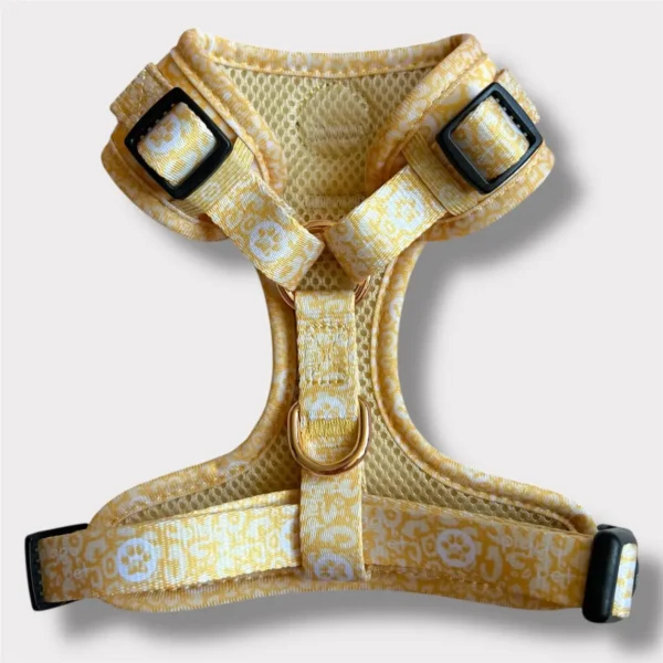 Pettorina ad H Morbida Gold Monogram