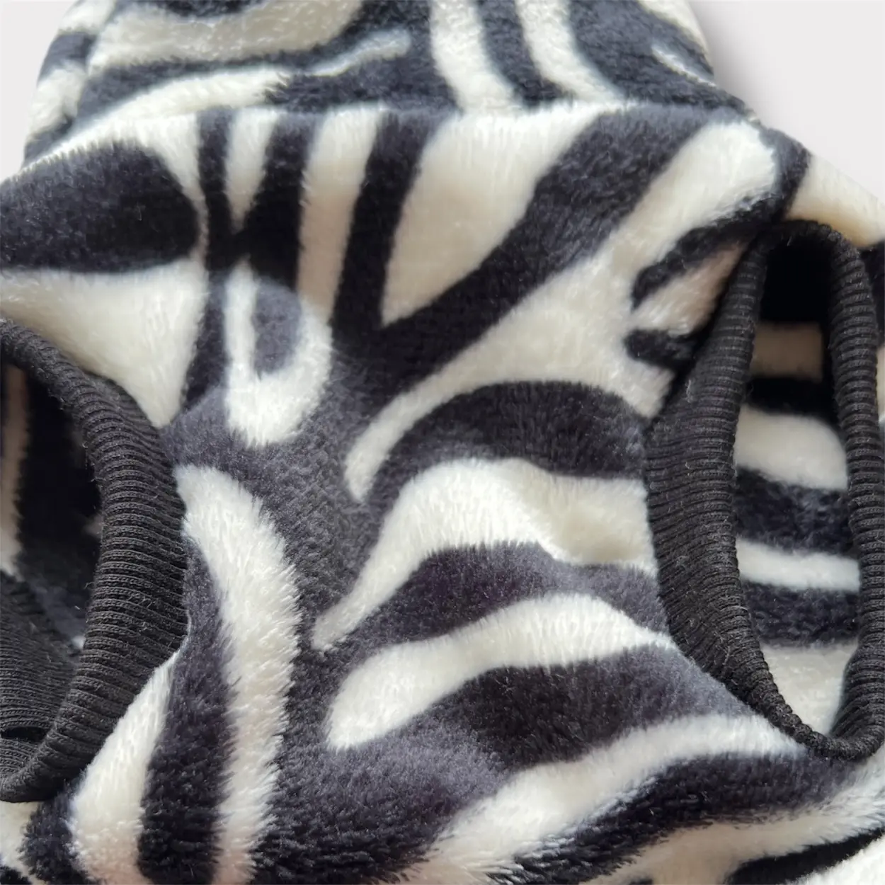 Pigiama/Pile Pelliccia Dolcevita Zebra