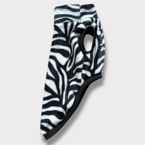 Pigiama/Pile Pelliccia Dolcevita Zebra