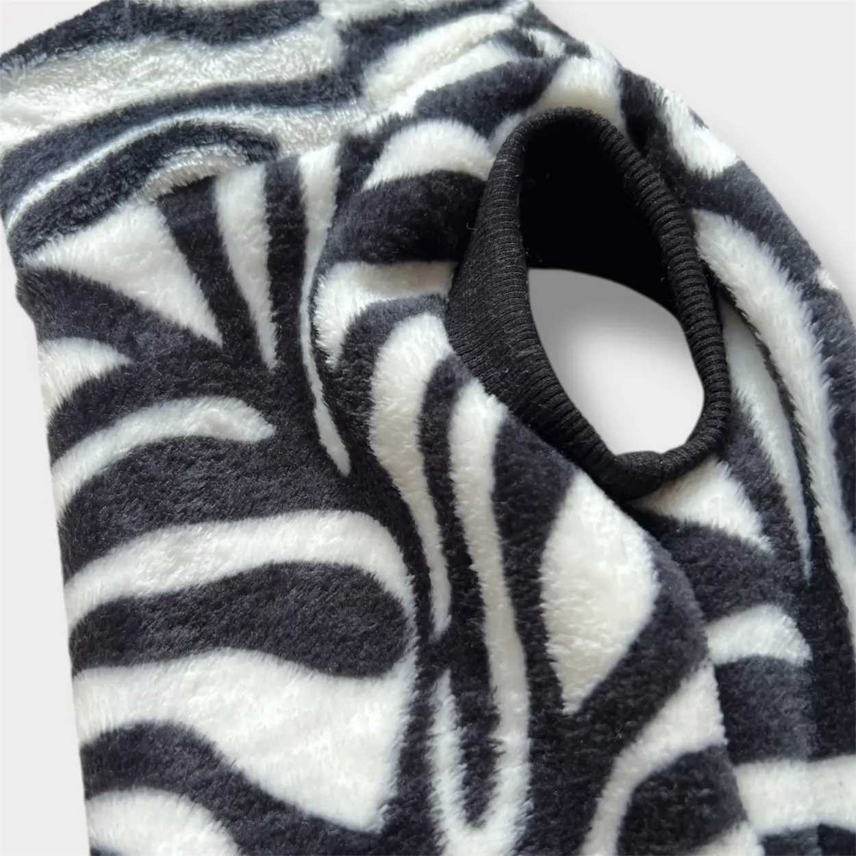 Pigiama/Pile Pelliccia Dolcevita Zebra