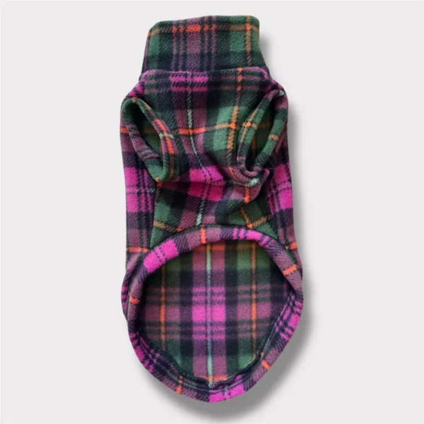 Pile Tartan magenta (1)