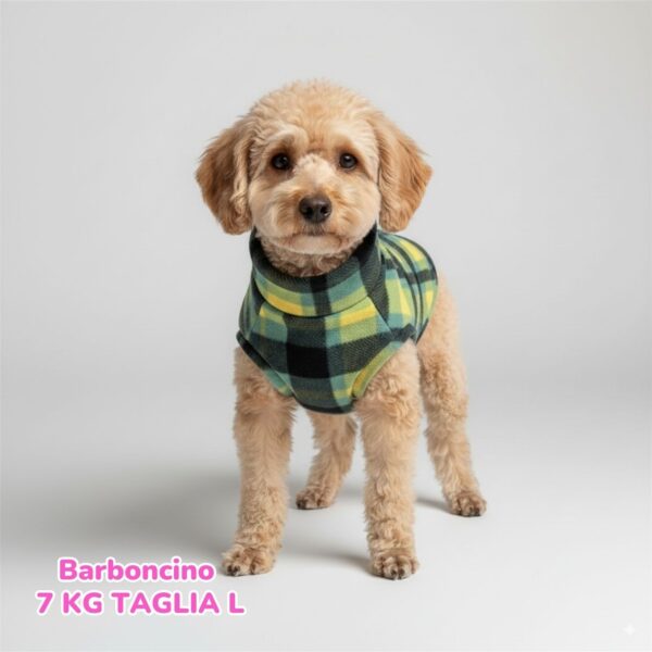 Pile Tartan Verde e Giallo BS S