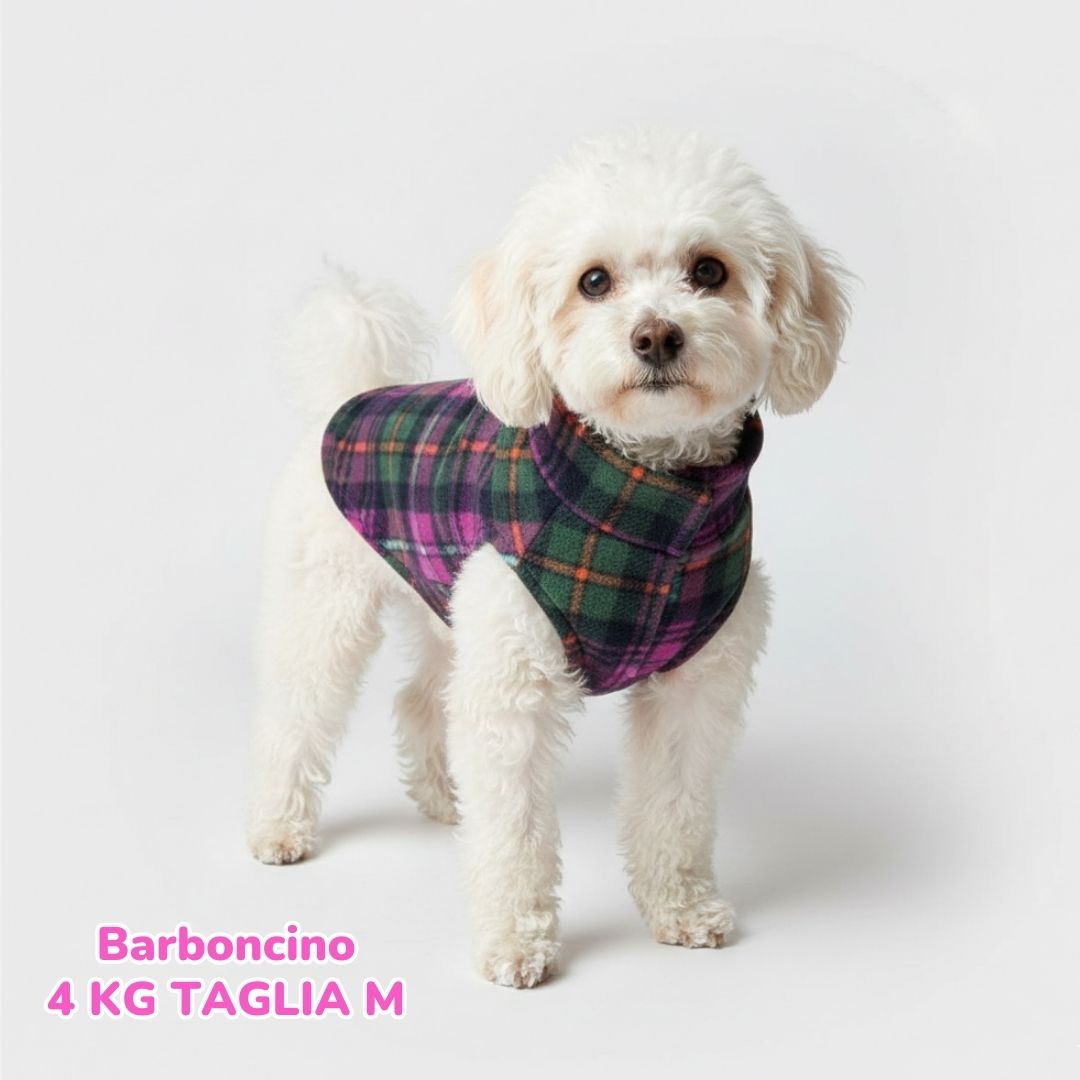 Pile Tartan Magenta