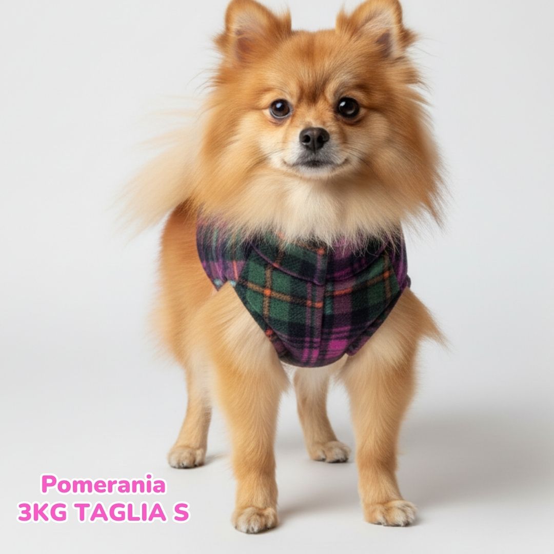 Pile Tartan Magenta