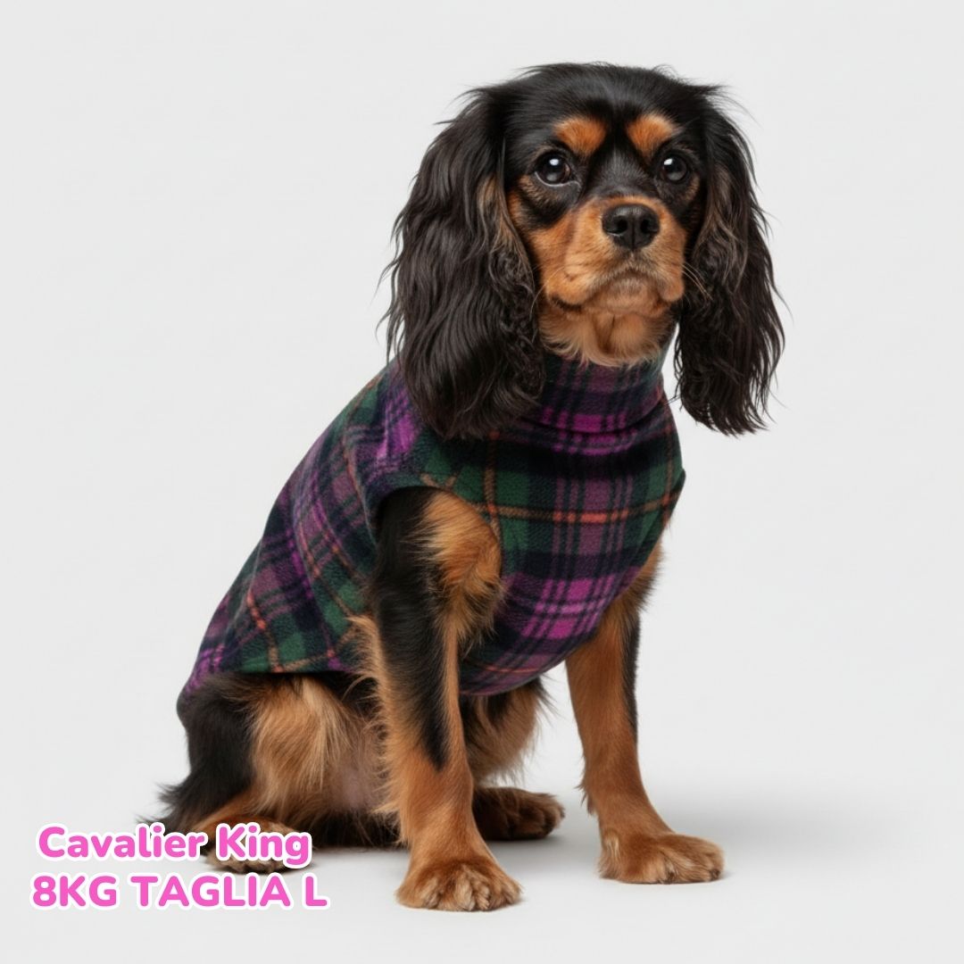 Pile Tartan Magenta