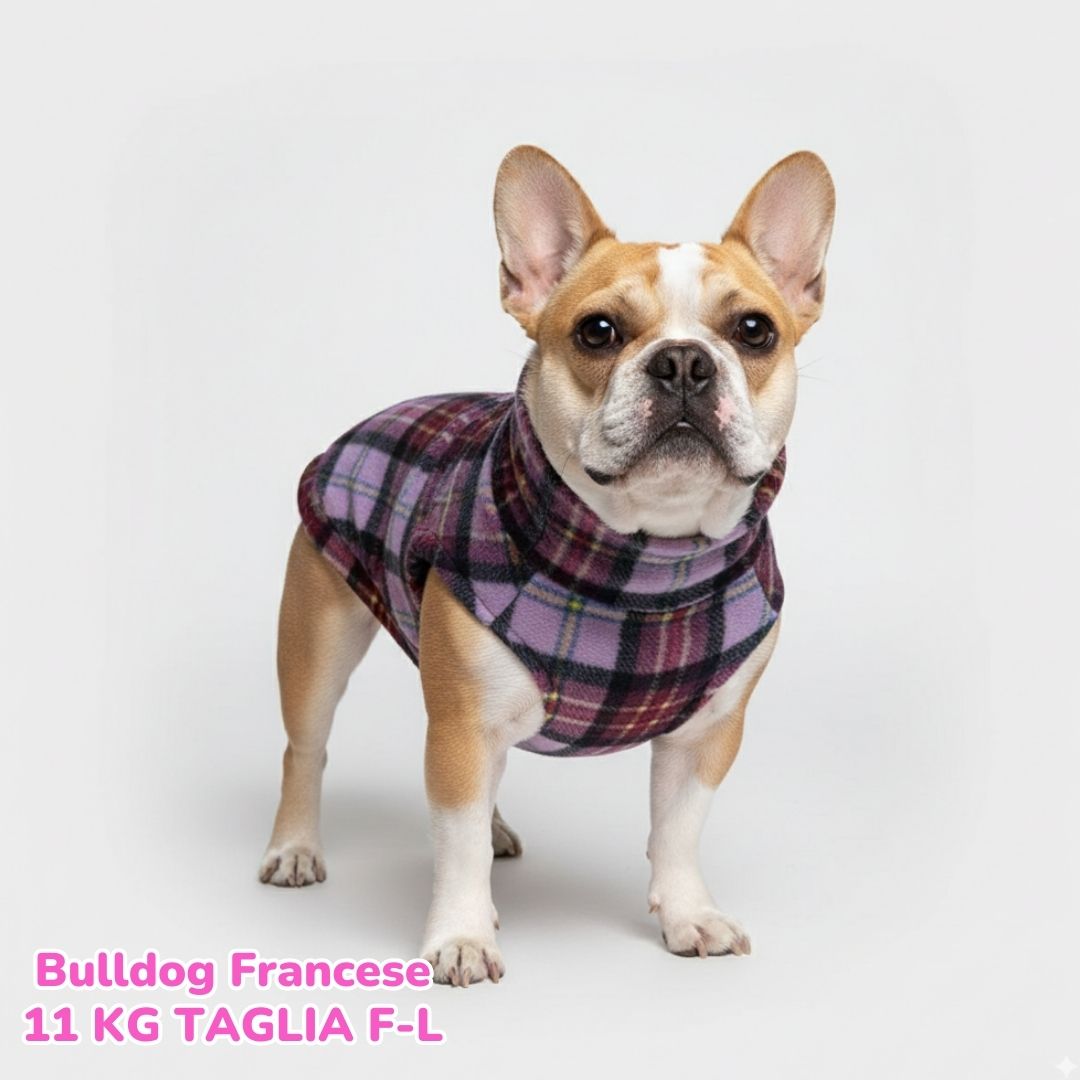 Pile Tartan Lilac