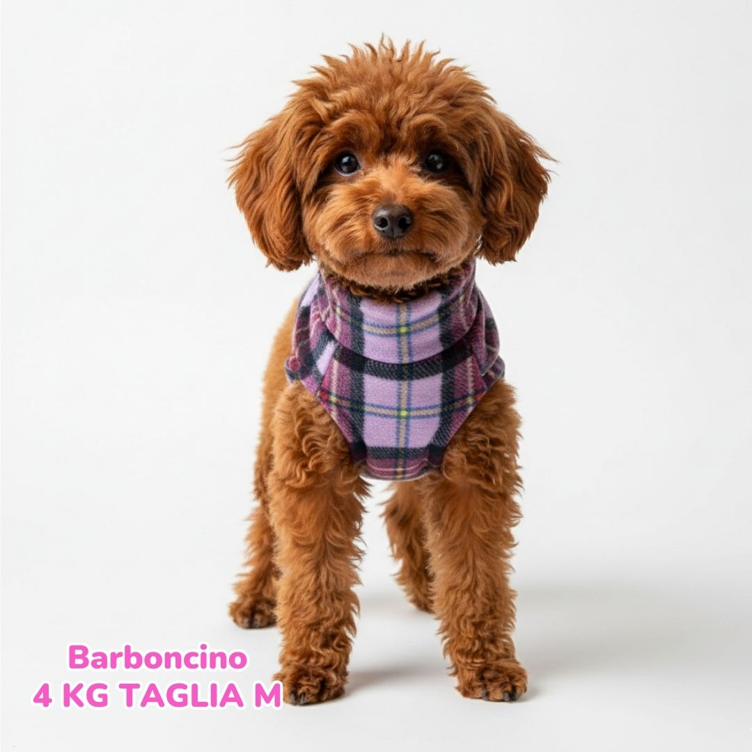 Pile Tartan Lilac