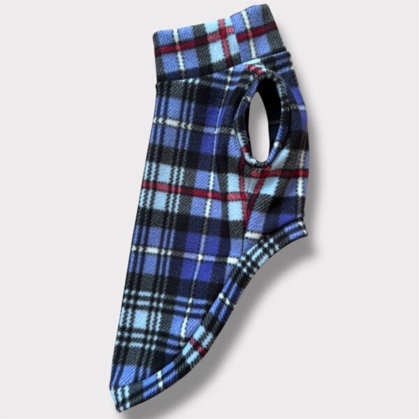 Pile Tartan Blue