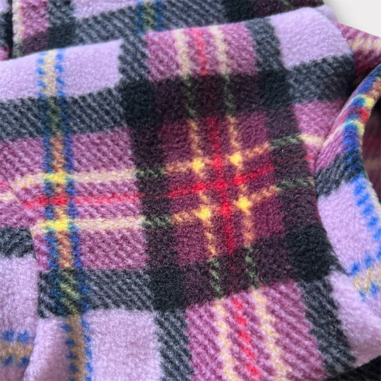 Pile Tartan Lilac