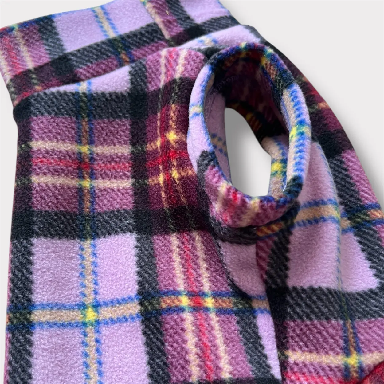 Pile Tartan Lilac