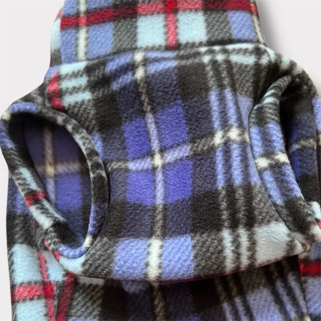 Pile Tartan Blue