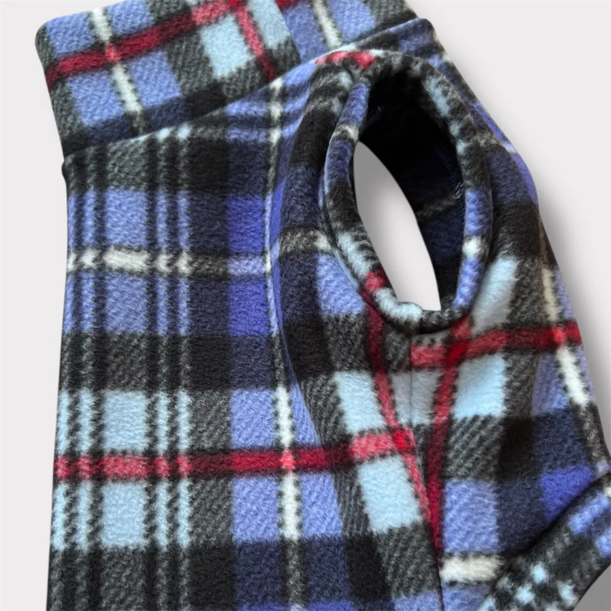 Pile Tartan Blue